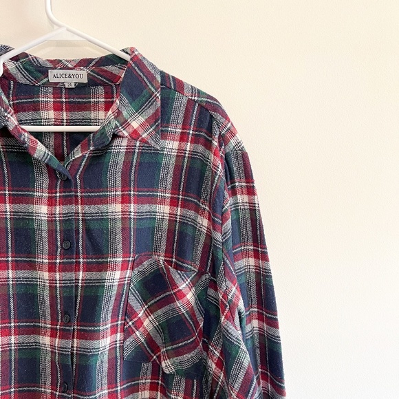 ASOS Curve Oversized Flannel - Picture 3 of 4